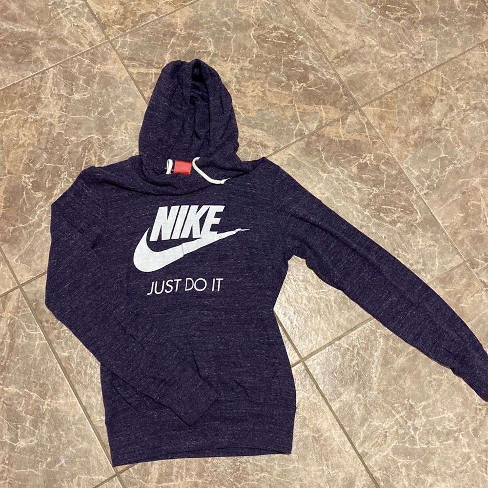 Womens purple-ish nike lightweight hoodie, size small.